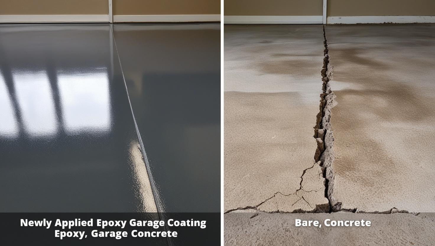 garage floor coatings vs bare concrete