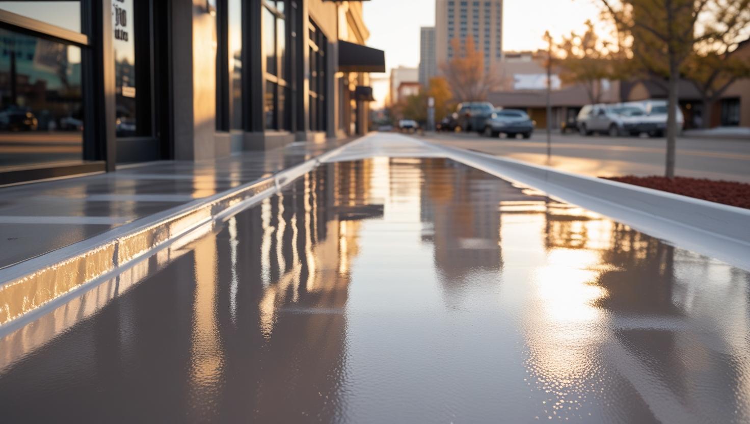 outdoor commercial epoxy in salt lake city, utah
