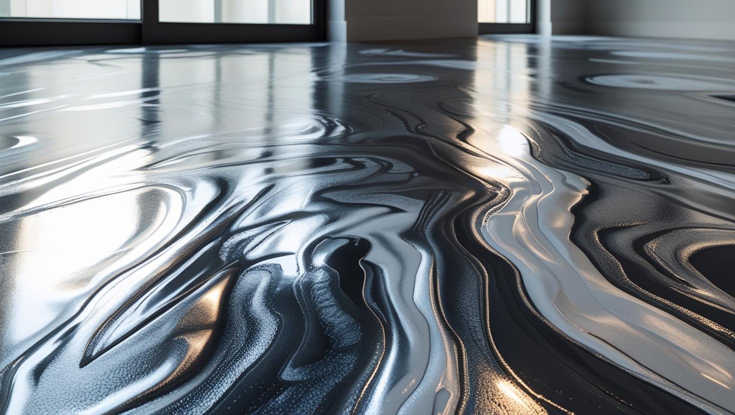 metallic epoxy in kitchens in Salt Lake City, Utah