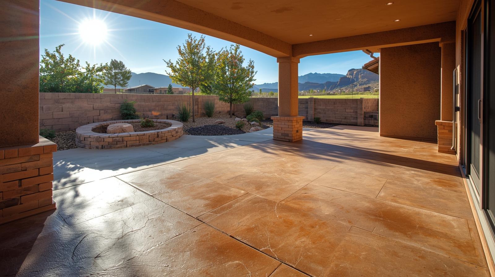 best patio coating options for salt lake city, Utah