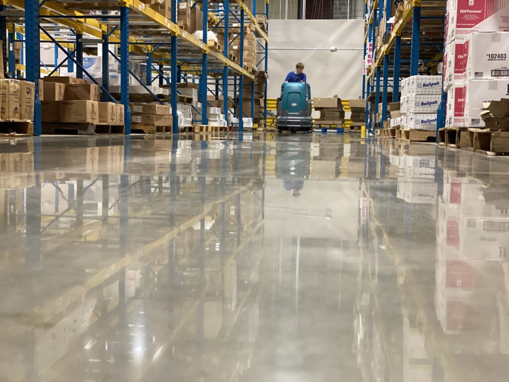 The Advantages of Concrete Polishing for Warehouses and Industrial Flooring