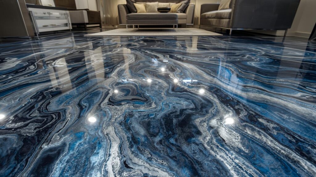 Design Inspirations: Stunning Metallic Epoxy Floor Ideas for Your Home